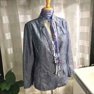 OLD NAVY Casual blazer, denim blue colour, size L